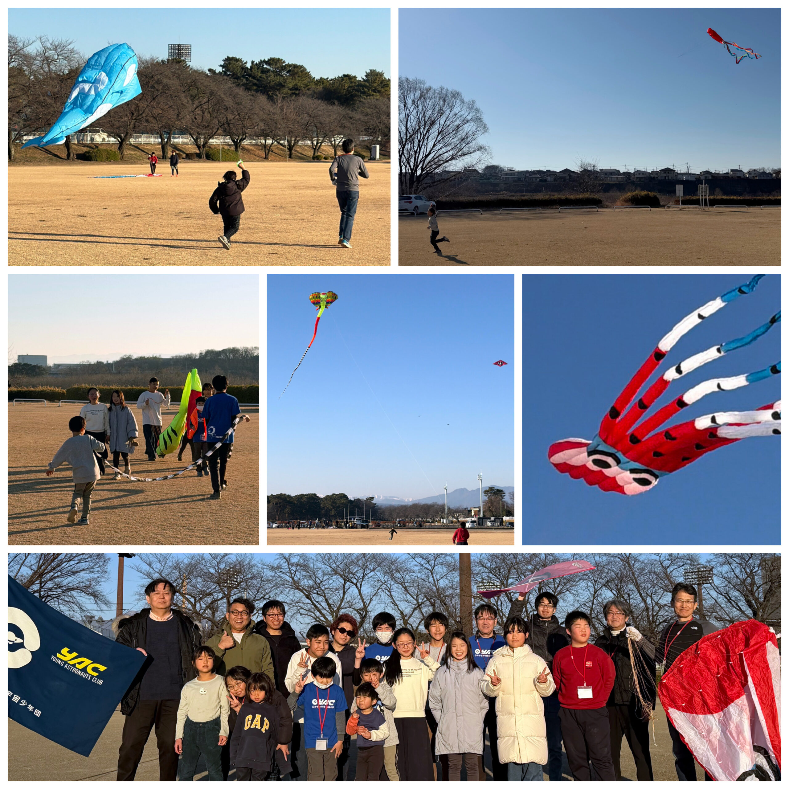 やっくま凧揚げ🪁